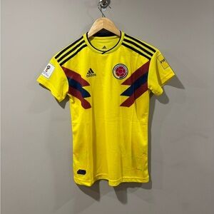 2018 FIFA World Cup Colombia Home 2018 Football Soccer Jersey